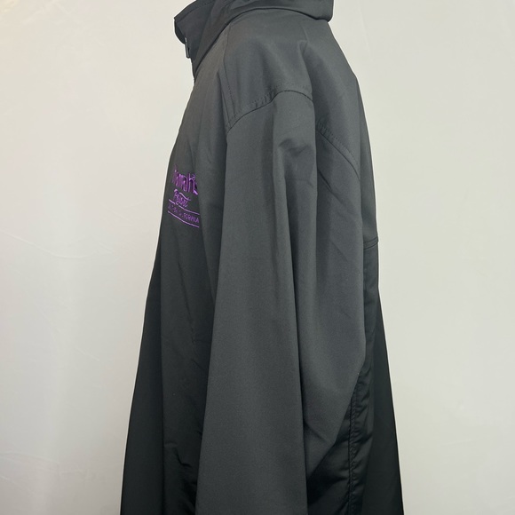 Harrah's Casino Resort SoCal Windbreaker Rain Jacket Men's Size 2XL Full Zipper - Picture 2 of 6
